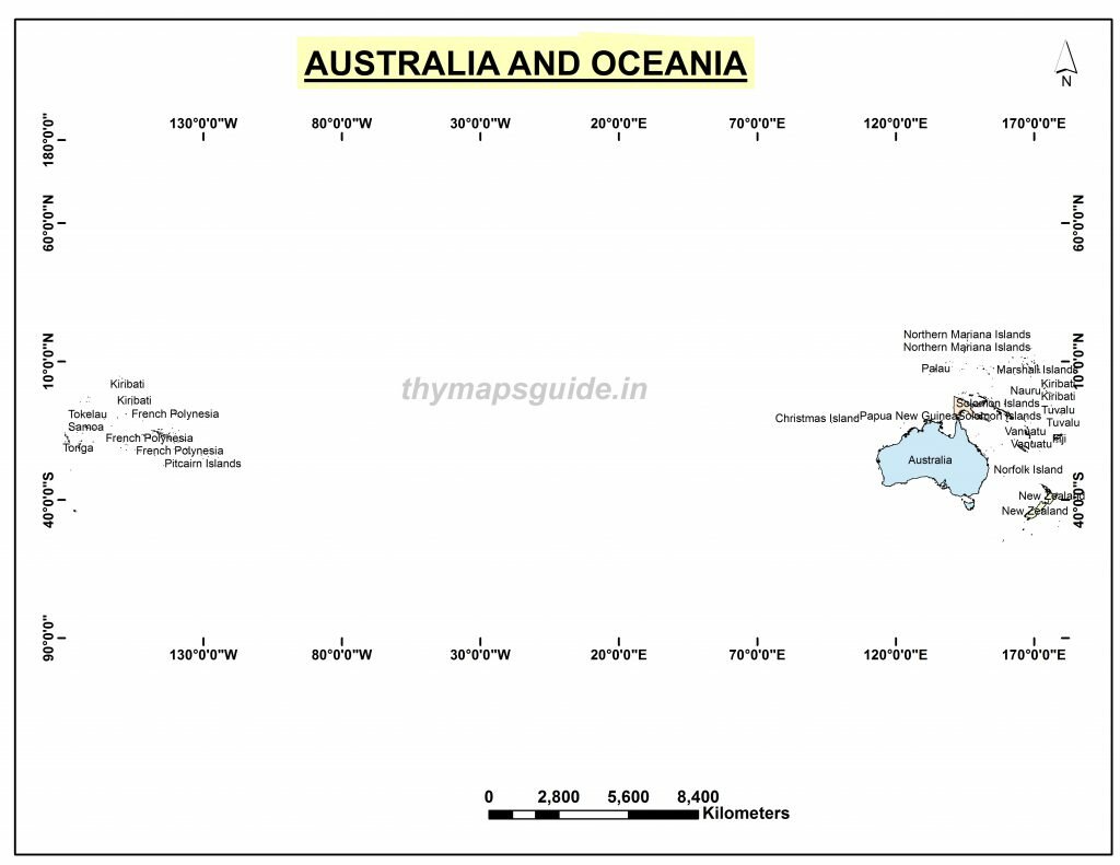 AUSTRALIA AND OCEANIA